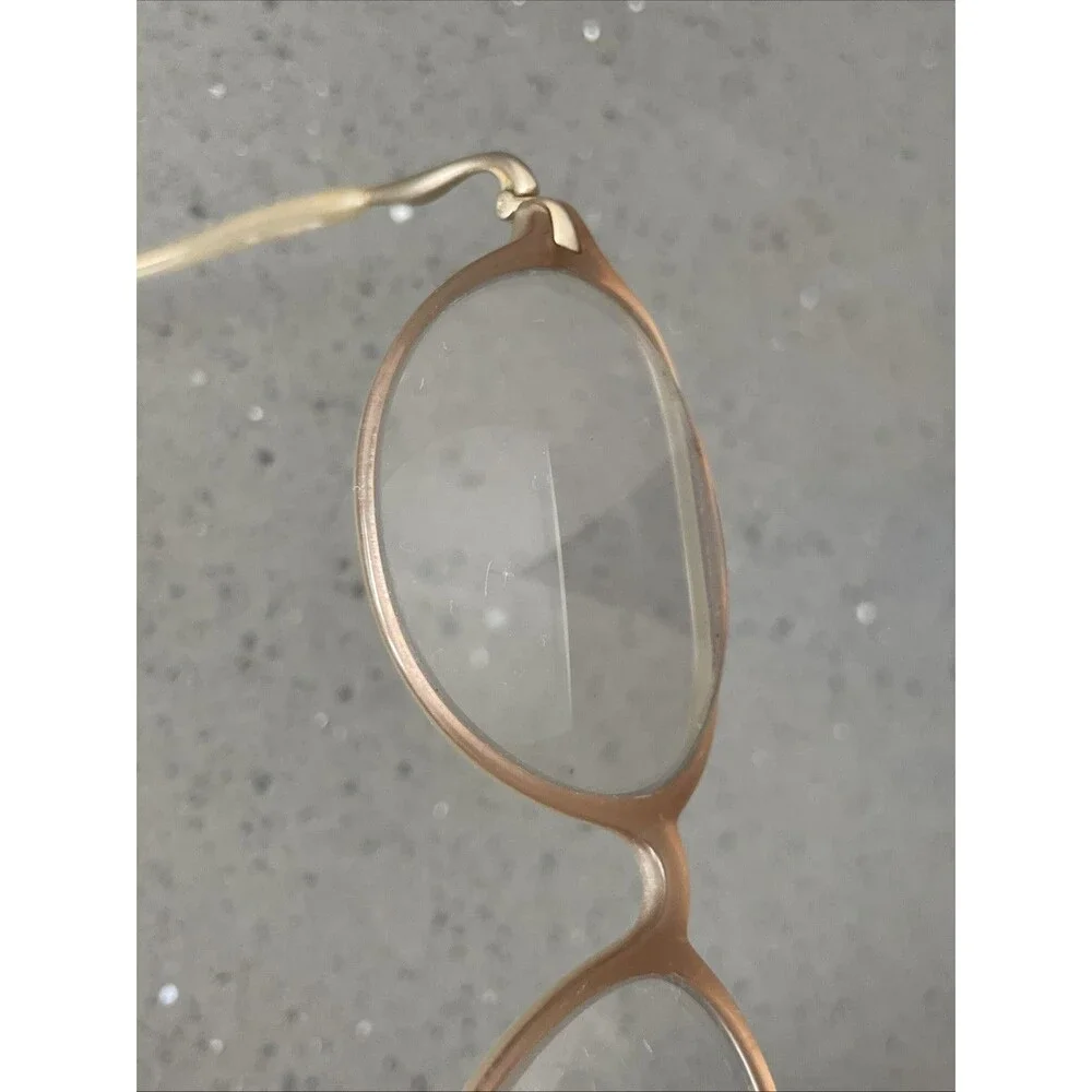 Nine West Eyeglasses Frames Only 4 5WR 130 Full Rim oval pink beige